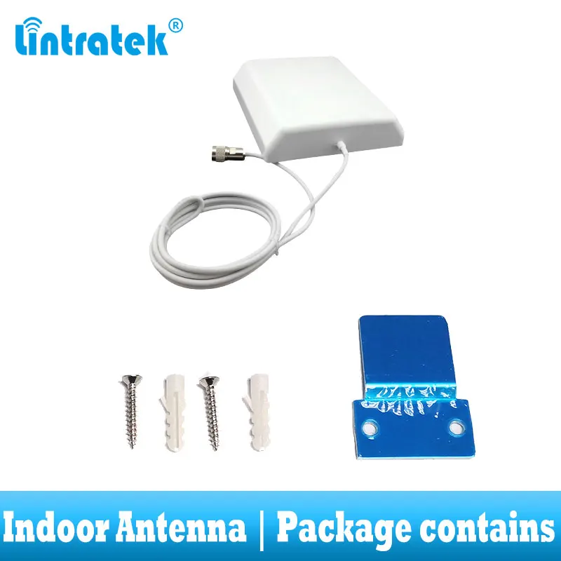 Lintratek 9dbi 700-2700 МГц 2G 3G 4G Внутренняя панельная антенна GSM CDMA WCDMA LTE UMTS внутренний ретранслятор антенна 4G LTE настенная антенна