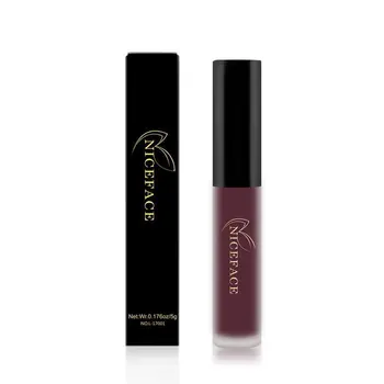 

NICEFACE Matte Lip Gloss Ink Lip Liquid Lipstick Beauty Lip Gloss Beauty Tools Long Lasting and Waterproof