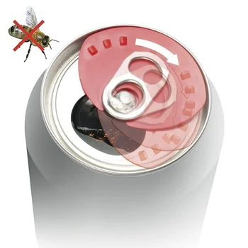 

5pcs Creative Can Convert Soda Savers Tops Snap On Cold Beverage Leakproof Can Caps Can Lid Dust Free Sealer color Random