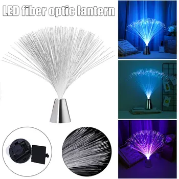 

Spot Sensory Colour Changing Fibre Optic Lamp Crystal Light Up Mood Lamp Home Decor Hogard