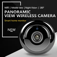 ZILNK рыбий глаз IP камера 960P HD 180 градусов WiFi камера Сетевая Беспроводная Домашняя безопасность ИК мини-камера Радионяня вид