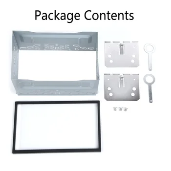 

Universal 2 DIN Cage Radio Vehicle Case Auto Stereo Fitting DVD Player Frame Panel