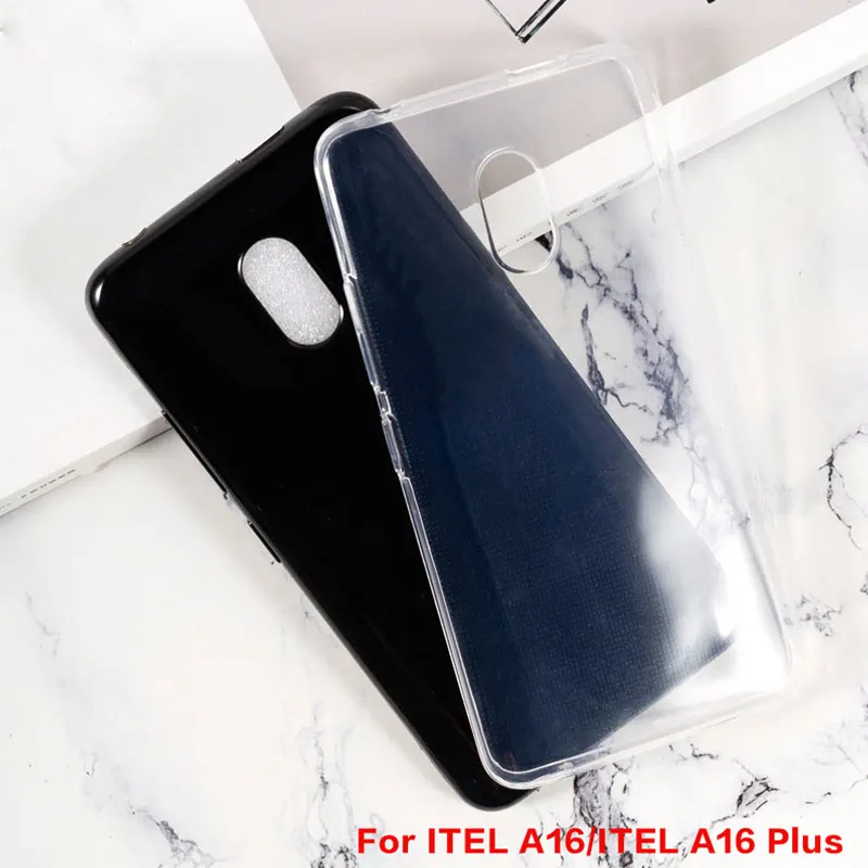 Для ITEL A16 чехол Полностью Защитный Мягкий ТПУ силиконовый для телефона Plus задняя