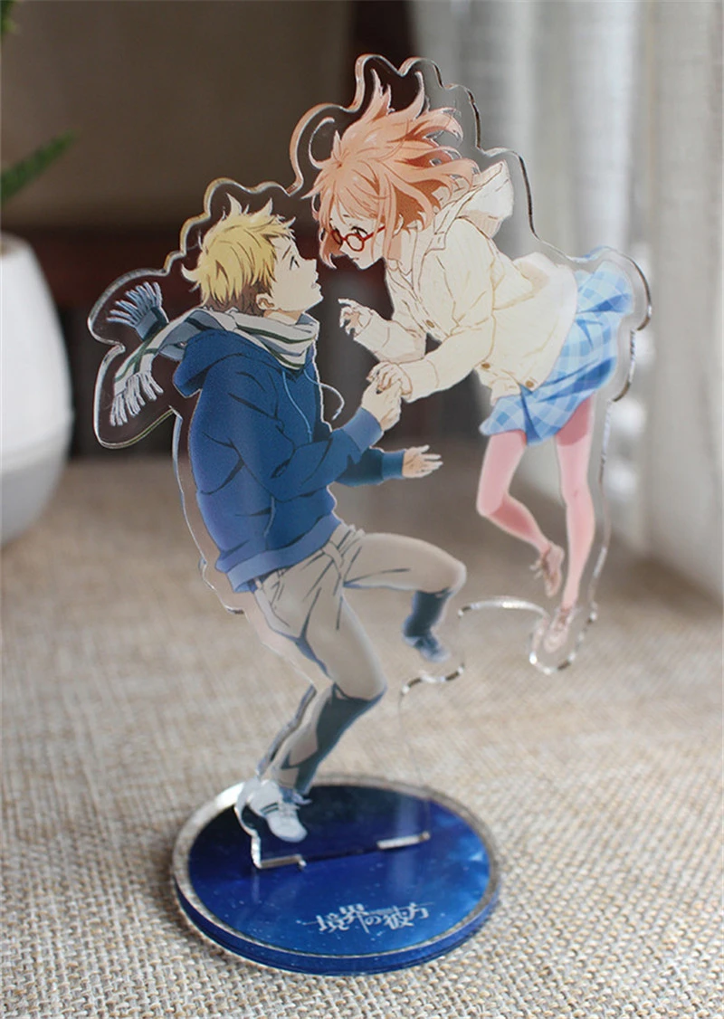 Anime-Cartoon-Kyokai-no-kanata-Kuriyama-Mirai-Kanbara-Akihito-Acrylic-Stand-Figure-Toy-Halloween-Cos