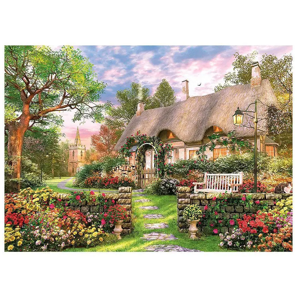 Jigsaw Puzzles Educational Puzzles Paper Puzzle Toys Landscape Puzzle Paper Material 1000 Pieces Household Decoration Adult Children's Toy Holiday Gift Home DIY Educational Toys jigsaw puzzles educational puzzles paper puzzle toys