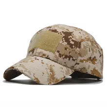 Мужская тактическая камуфляжная Военная бейсбольная кепка с вентилятором, простая регулируемая бейсболка от солнца, кепка для охоты на открытом воздухе
