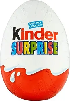 

Kinder Surprise Chocolate Egg (20g) - Paquet de 6