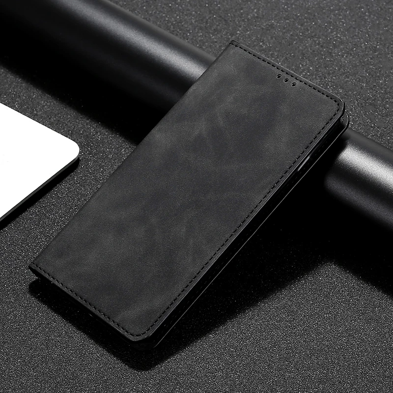 thumbnail image 1 of Leather Flip Case for Samsung Galaxy S11 S10e S10 S9 S8 Plus S7 S6 Edge S5 Note 10 Pro 9 8 4 3 A10E A20E Phone Cover B128, 1 of 5