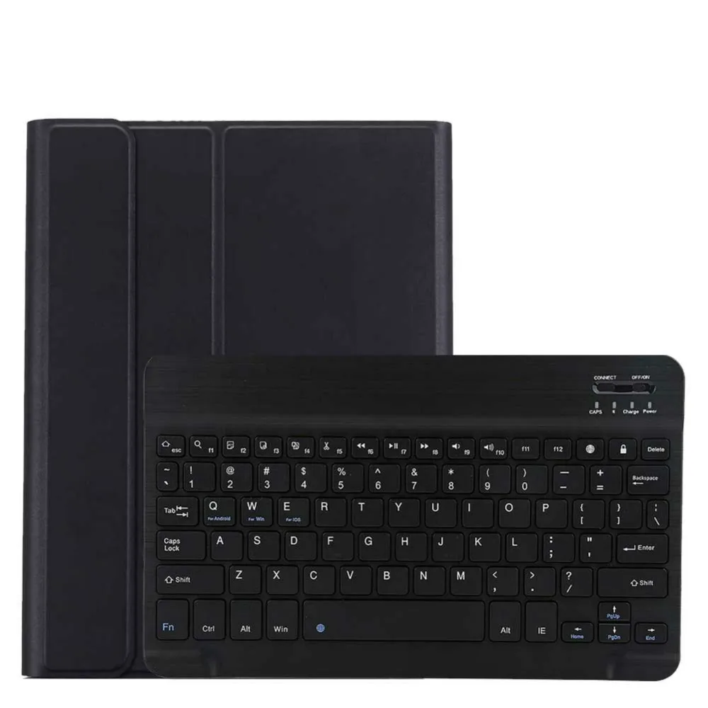 Чехол-клавиатура для iPad 10," 7-го поколения, Беспроводная Bluetooth клавиатура Funda для iPad 10,2 В, оболочка, чехол