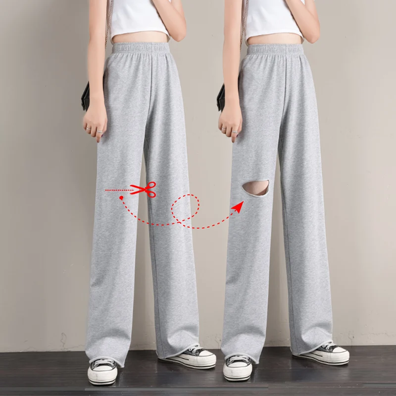 Korean Street Style Sweatpants  Korean Style Sweatpants Women - Women's  Pants Female - Aliexpress