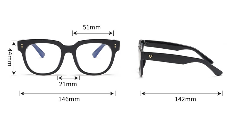 Mimiyou Корея квадратная рамка для очков мужские ретро заклепки оптические очки с логотипом женские очки оправа прозрачные UV400 брендовые дизайнерские oculos