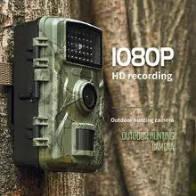Avcılık kamera 1080P takip kamerası su geçirmez 12MP hayvan dedektörü izleme kızılötesi ısı algılama gece görüş İzcilik kamera