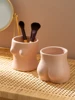Creative Mini Flower Pot Desktop Decoration Pink Body Shape Art Chest Butt Ceramic Small Vase Modern Living Room Home Decoration 1