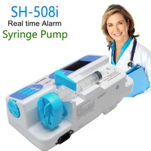 

Abnormal Real-time Alarm Syringe Pump Portable Digital Infusion Pump Large LCD Display Electric Medical Syringe Pump