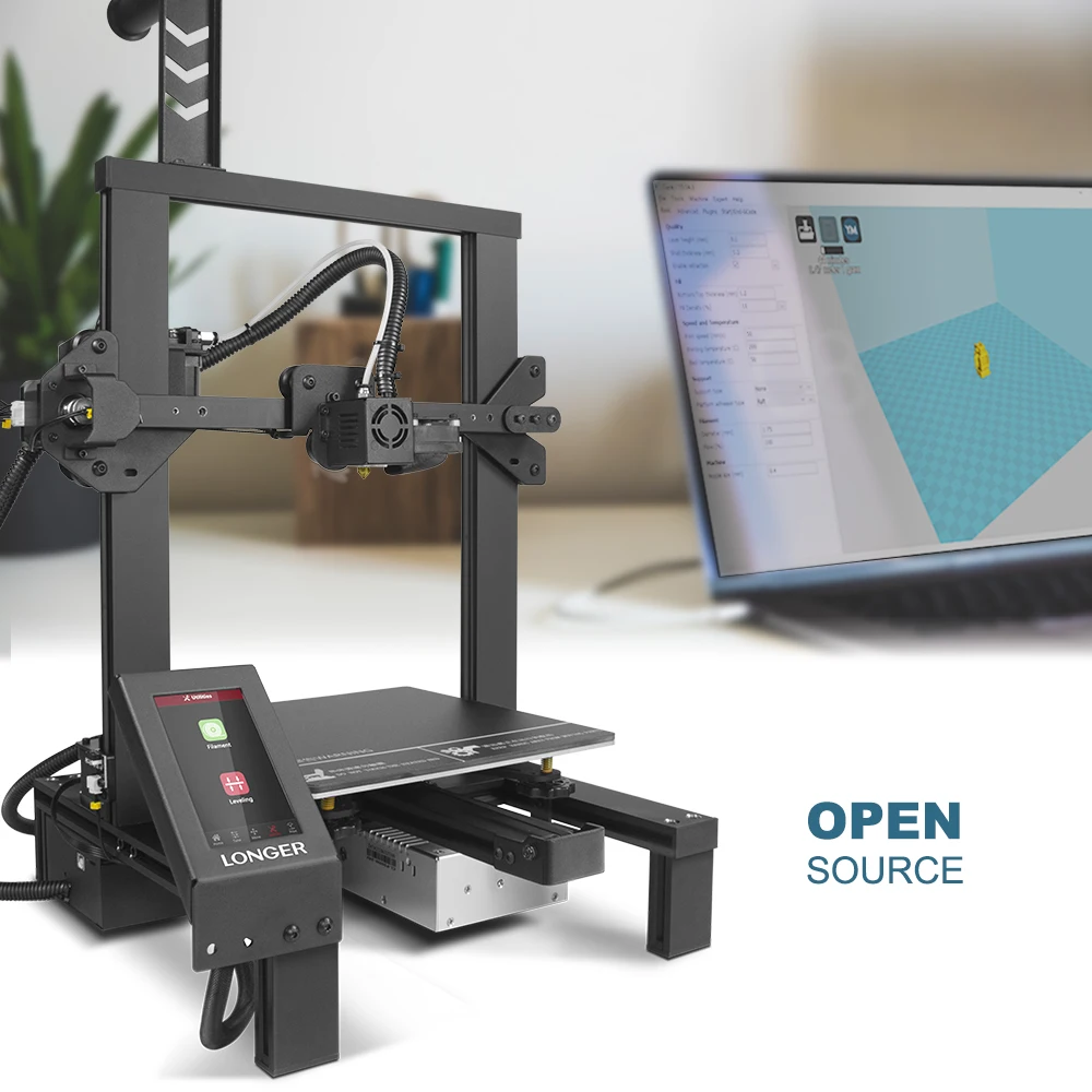  LONGER LK4 PRO FDM 3D Printer Open Source PLA Filament Printer Smart Detection High Precision Resui - 4000311746590