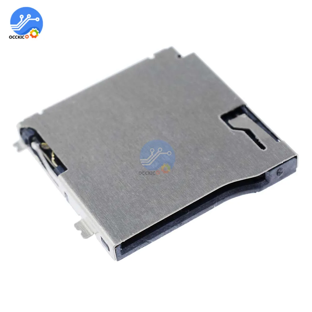 Шт. 10 шт. TransFlash TF слот для карт памяти Micro SD карта самоизвлекаемый разъем адаптер