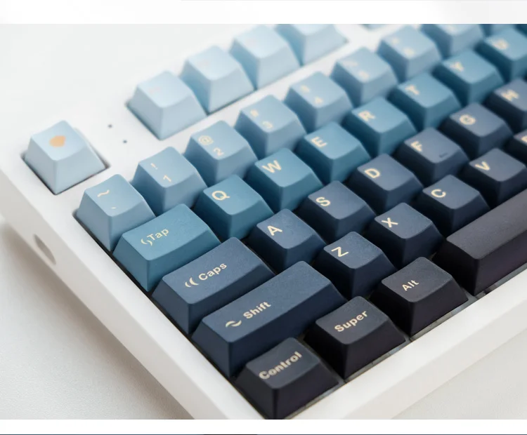 Sublimação Keycap, Perfil Cereja para Teclado Mecânico Interruptor MX, 129 Teclas