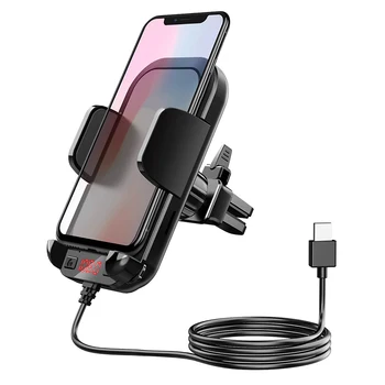

Bluetooth FM Transmitter for Car Air Vent Phone Holder Hands-Free Car Radio Receiver MP3 Player