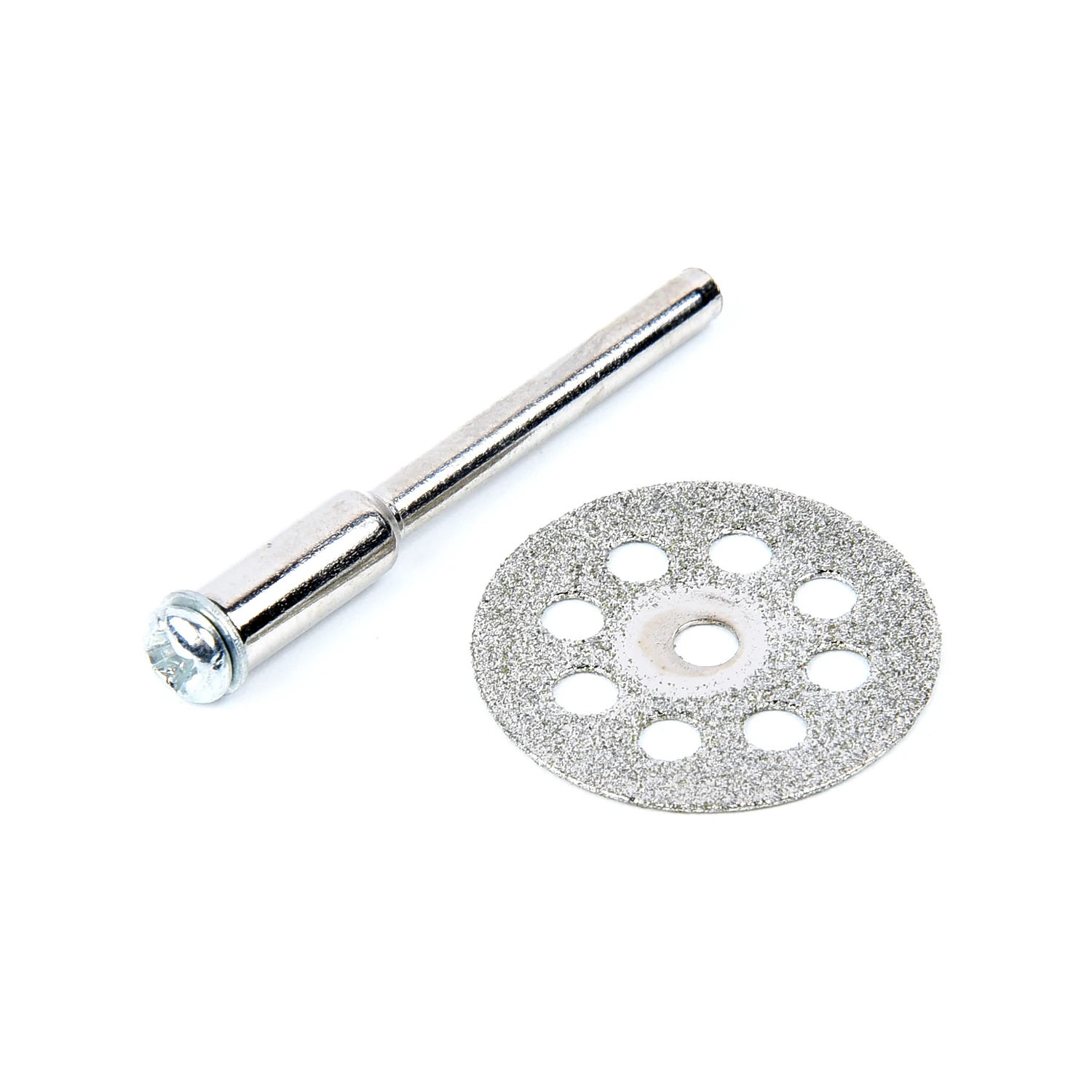 

10pcs 22mm Mini Diamond Circular Saw Blades Cutting Wheel Discs And 2pcs Mandrels Set For Drill Fit Rotary Tool