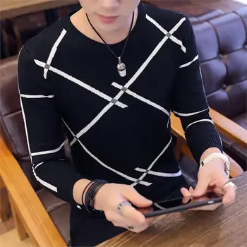 

Spring Autumn Long Sleeve O-neck T Shirt Tops Fashion Casual 3D Men's T-Shirt Comfortable Soft TShirt Quality Cotton Slim Tees