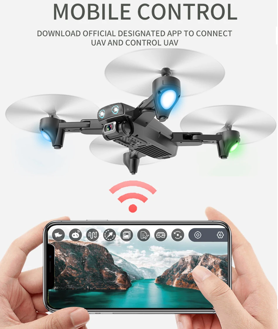 S167 gps Дрон 4K 5G wifi 1080P FPV камера дроны gps следуем за мной высота держать широкоугольный Квадрокоптер с камерой складной Радиоуправляемый Дрон