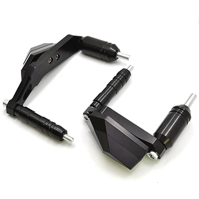 JAER для Yamaha MT07 2013- MT 07 MT-07 МОТОЦИКЛ ЧПУ рамка Ползунки Краш протектор - Цвет: Черный