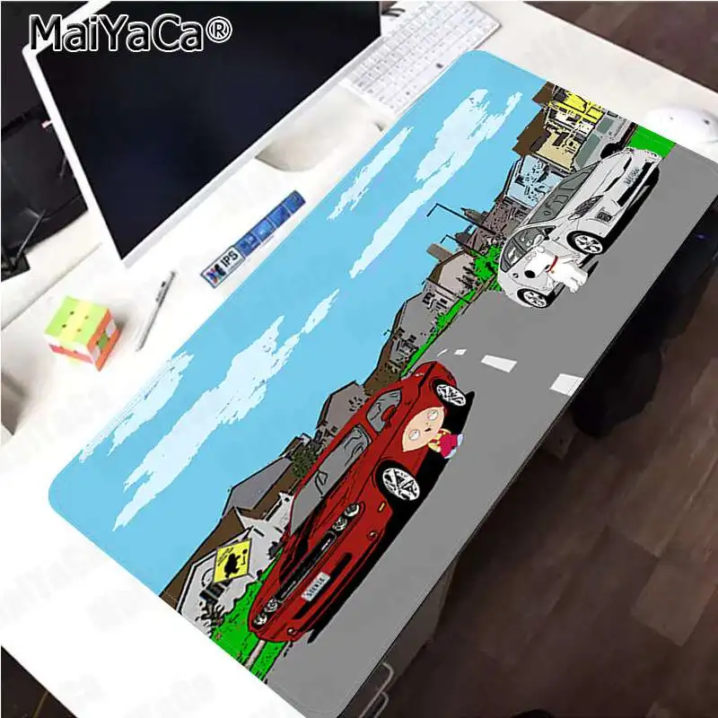Lock Edge 40X90cm MaiYaCa ваши собственные коврики семья Guy уникальная настольная панель коврик для игровой мыши большой коврик для мыши клавиатуры коврик - Цвет: Lock Edge 40X90cm