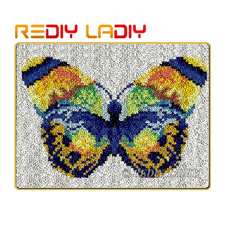 Набор крючков с защелкой Сделайте вашу собственную красочную бабочку овечку