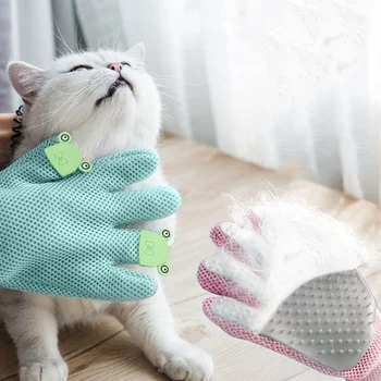 

Cat Gloves Float Dog Massage Brush Cat Pet Hair Removal Supplies Kitty Hair Comb Hair Sticky 2020 Dehairing Gloves Removal