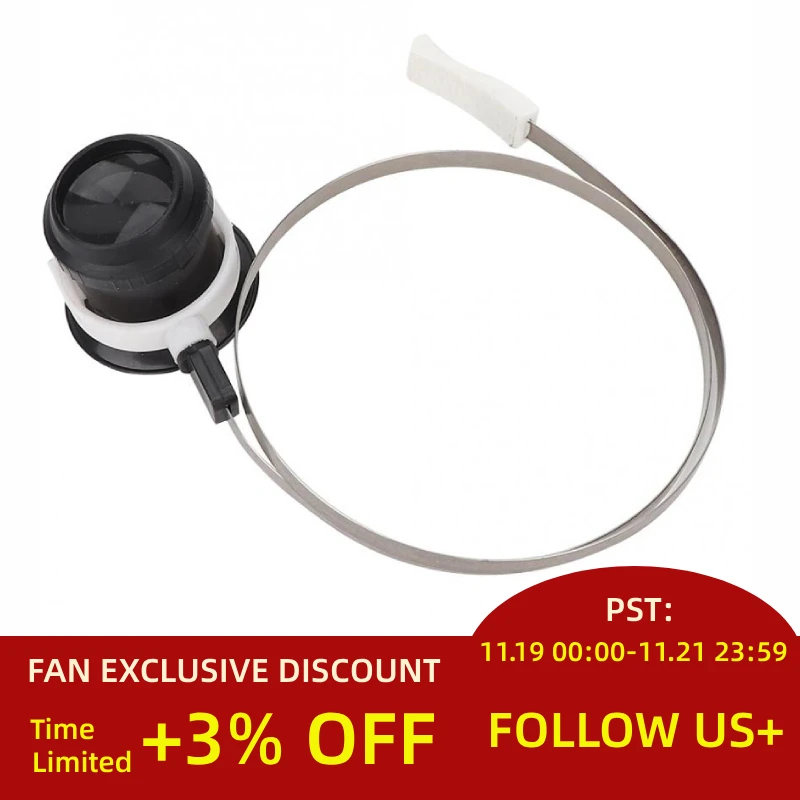 5X Eye Magnifier Tool Magnifying Glass Loupe Lens Watch Repair