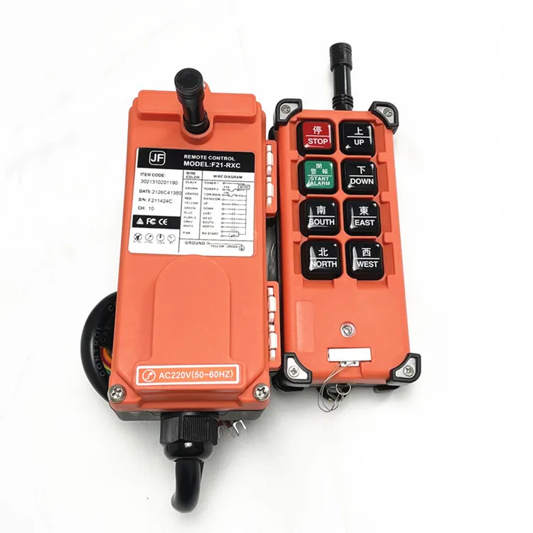 110V Color: 65-440V 310-331MHz 24V 220V 36V 380V 48V 440V industrial remote control crane wireless remote control F21-E2 - Calvas Crane remote control 12V 