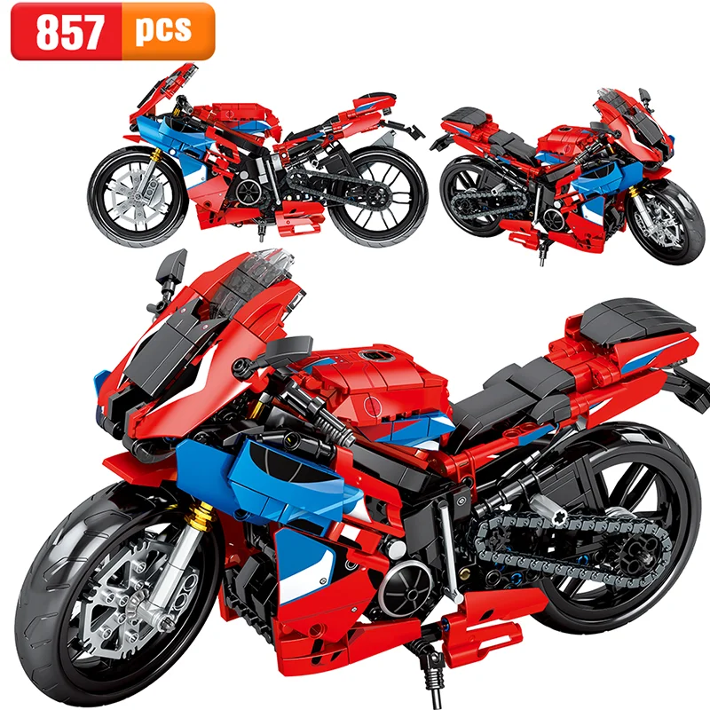 Japan Honda City мотоцикл CBR MOC модель автомобиля строительные блоки креативные гоночные