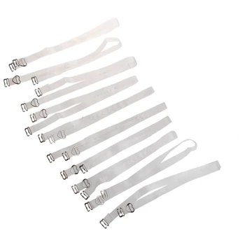 

Women's Elastic Adjustable Striped Invisible Clear Bra