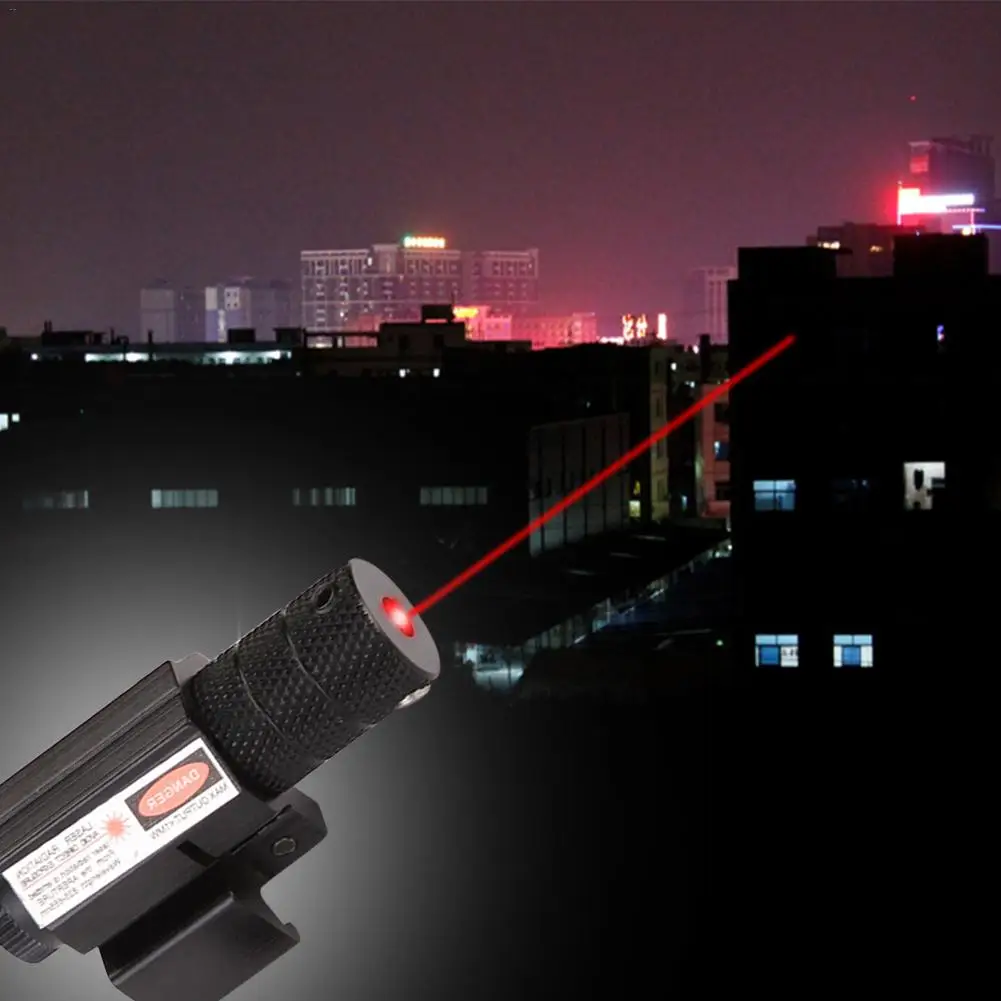 Инфракрасный прицел прицеливания коллиматорный рельс Охота ультра-низкий базовый регулируемый 11 мм/20 мм Лазерная тактическая оптика красный точечный Лазер