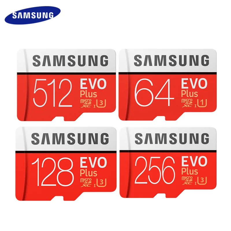 Nouvelle carte mémoire Flash SAMSUNG 512GB U3 carte Micro SD 256GB UHS carte TF cartes SDHC SDXC carte 128GB 64GB C10 U1 U3