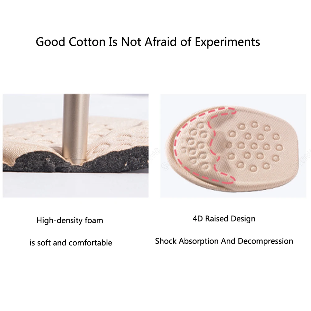 Half Insoles for Shoes Inserts Forefoot Insert Non-slip Sole Cushion Reduce Shoe Size Filler High Heels Pain Relief Shoe Pads shoe insoles