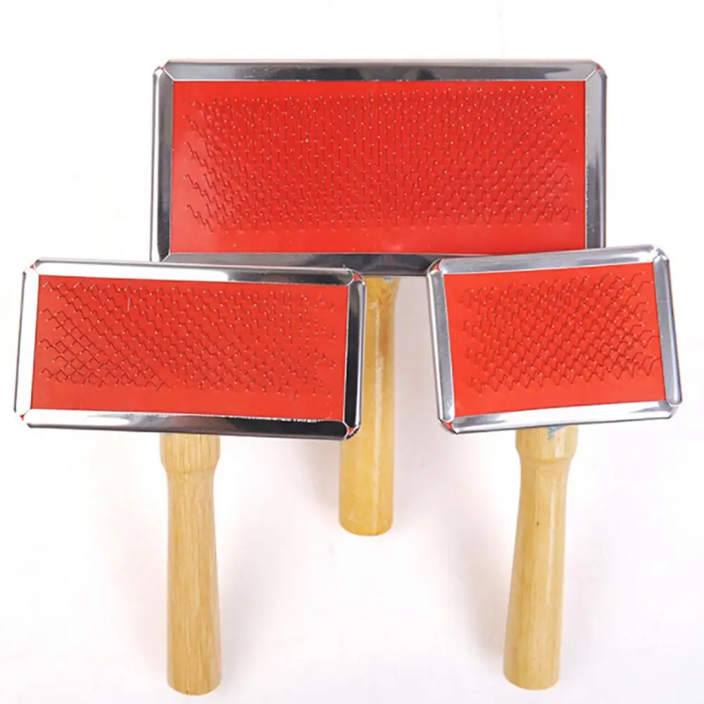 Peine de aguja multiusos para perros, gatos, cachorros de compañía, cepillo, eliminador de pelo de perro, rastrillo, herramienta de aseo de belleza para mascotas, 1 unidad