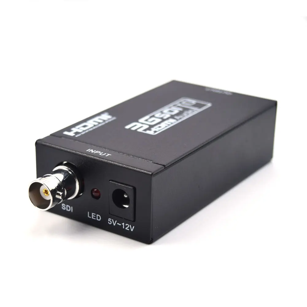 Новое поступление мини SDI к HDMI аудио видео конвертер BNC к HDMI адаптер HD 3g SDI к HDMI для монитора HDTV
