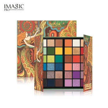 IMAGIC-paleta de sombras de ojos con purpurina mate, paleta de maquillaje de 36 colores, paleta de maquillaje de marca