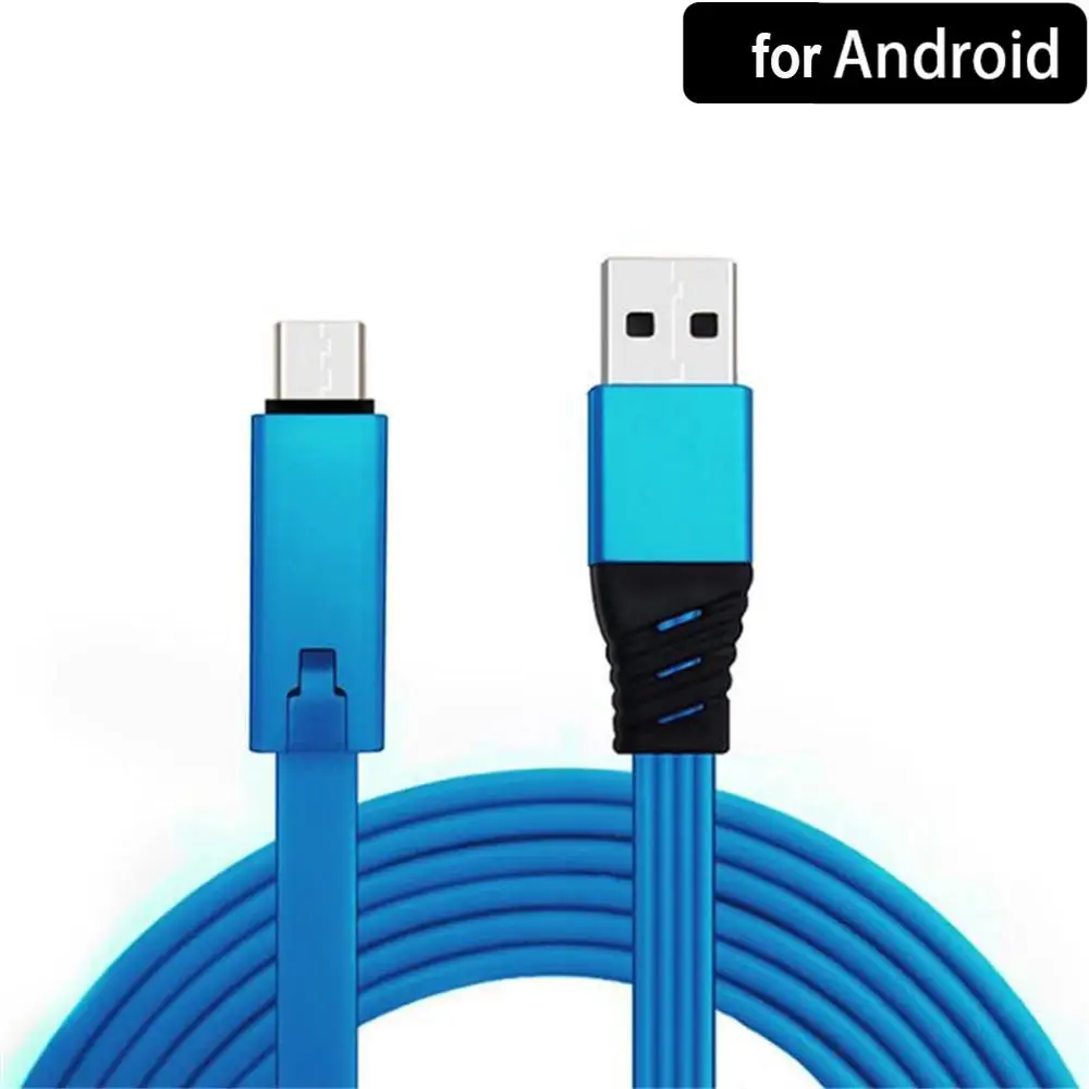 

Android Type C4A Fast Charger Cable 1.5m Repair Recycling Renewable Charging Cord Repairable USB Data Sync Charging Cord