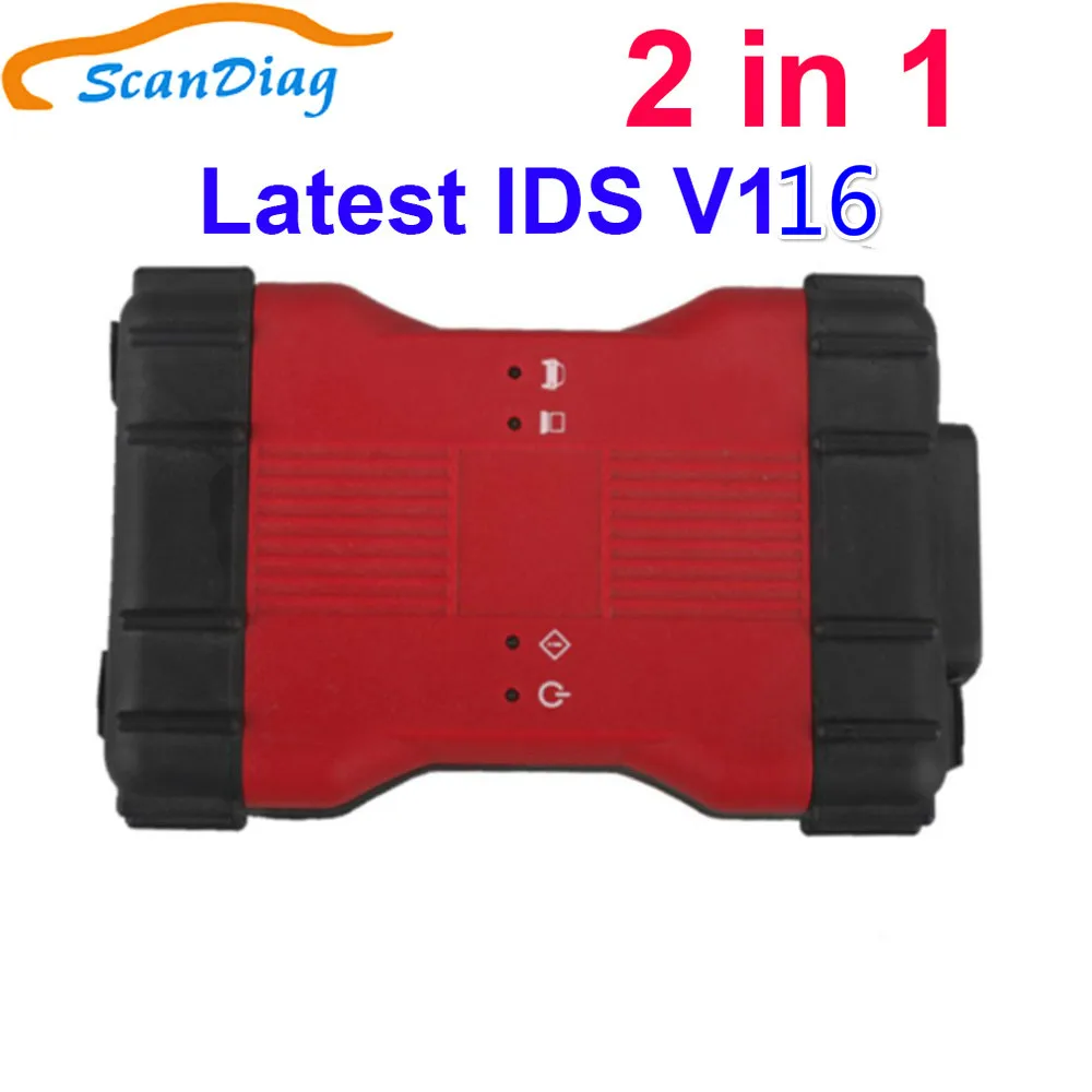 Новейший диагностический инструмент IDS V116 VCM2 VCM II 2 в 1 для Ford и Mazda V1116|Анализатор