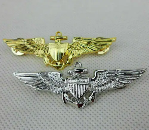 Пара военно-морских солдат Авиатор булавка крылья Репродукция значков armyshop2008 |