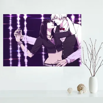 

CustomHigh Quality Anime Death Parade Canvas Painting Wall Silk Poster cloth print DIY Fabric Poster
