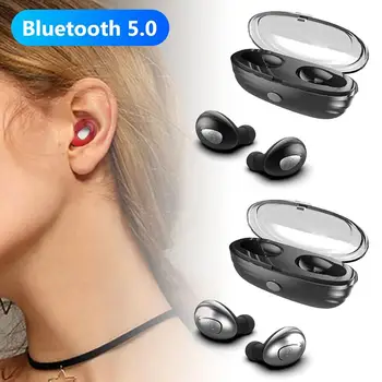 

K3 5.0 Bluetooth Earphone HD Stereo Headset True TWS Wireless Earphones Mini Waterproof Sport Running In-Ear Earbuds Headphones