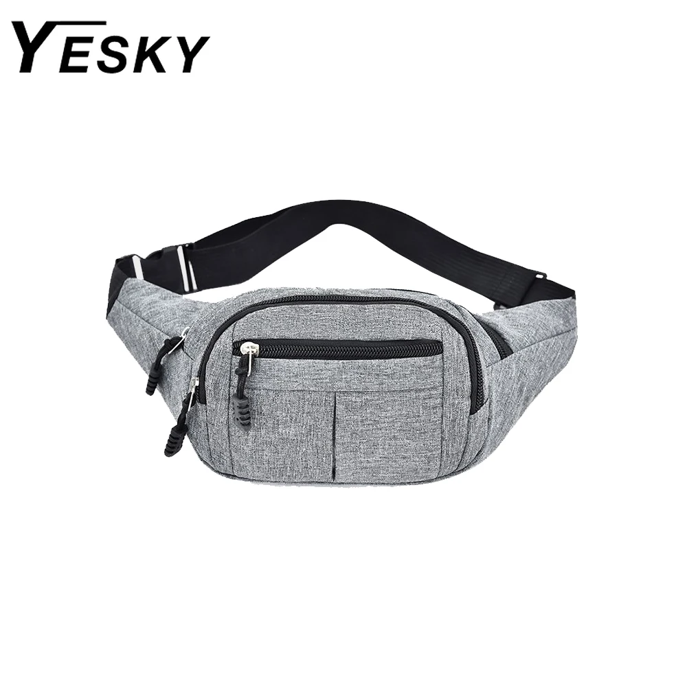 

YESKY Waist Bag Outdoor Running Bag Bag Travel Phone Belt Bag Small Bag Men and Women Casual Bag Men and Women Hip Bag