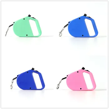 

3 meters Pet leash Candy four-color simple go out convenient dog walking artifact dog collars dog harness