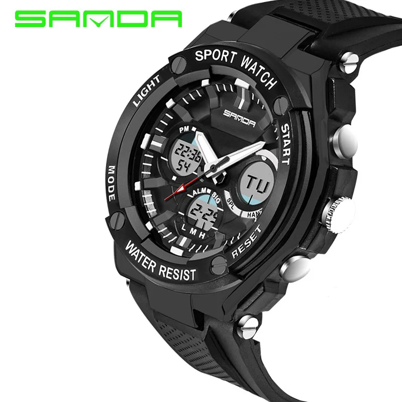

SANDA Table AliExpress Hot Selling Fashionable Watch South Korea Casual Simple Sports Waterproof Watch Multi-functional Electron