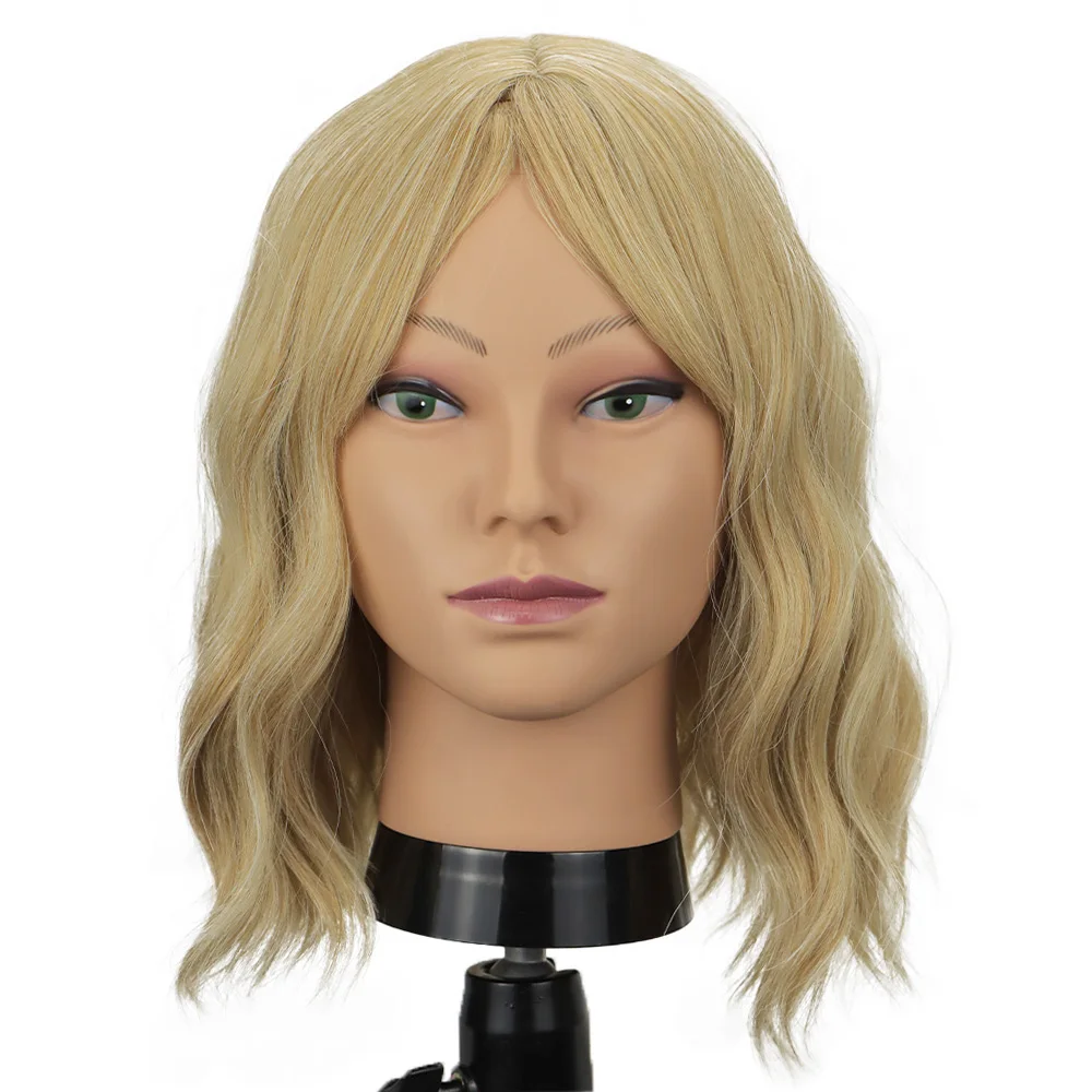 Female Big Size Bald Mannequin Training Head 22inch Without Hair Cosmetology Practice Manikin Head for Hair Styling Wigs Making wig head mannequin mannequin head model female mannequin head