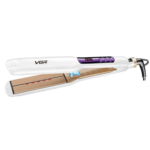 US $1.000.00 100V240V Ceramic Hair Straightener Fast Heating Lengthened Multifunctional Negative Ions Hair Straightener For Dry Wet Hair