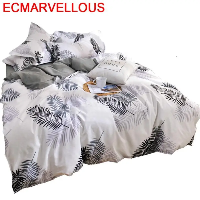 Parure Lit Nordico Matrimonio Dekbedovertrek Lits-jumeaux хлопковое постельное белье Roupa Ropa De Cama простыня и